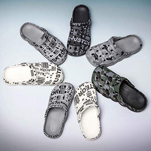 Image of CERYTHRINA Mens Womens Garden Clogs Summer Sandals Lightweight Non Slip Walking Sport Shoes Unisex Adults Clog for Pool Beach Yard Kitchen Shower