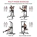 Yoleo Adjustable Power Tower - Multi Function Pull up Station for Strength Training - Dip Stand Workout Fitness Bar - Push up Equipment of Home Gym Exercise