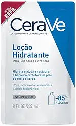 CeraVe, Loção Hidratante Corporal, com textura Fluida e Ácido Hialurônico