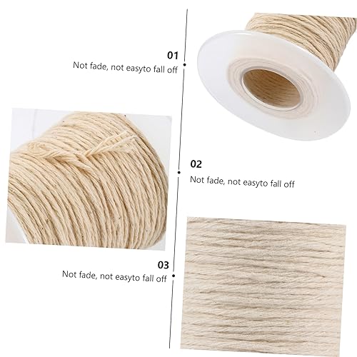 Kit para hacer velas con mechas de algodón 2 rollos 60m miniatura 3