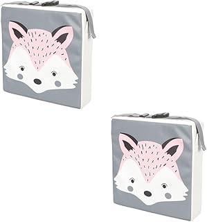 2 Peças Almofadas De Cadeira Para Cadeiras De Jantar Almofada De Assento De Carro Assento De Carro Para Criança Assento De Reforço De Cadeira De Criança Almofada De Aumento De SAFIGLE