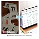 SPORWAY 2 Stücke DIY Tischkalender Blanko Notizbuch, A5 Fotokalender Bastelkalender Wochenkalender Kraftpapier Ringbuch Spiralblock DIY Memo Papier Zeitplaner Leerer Zettel (Schwarz)