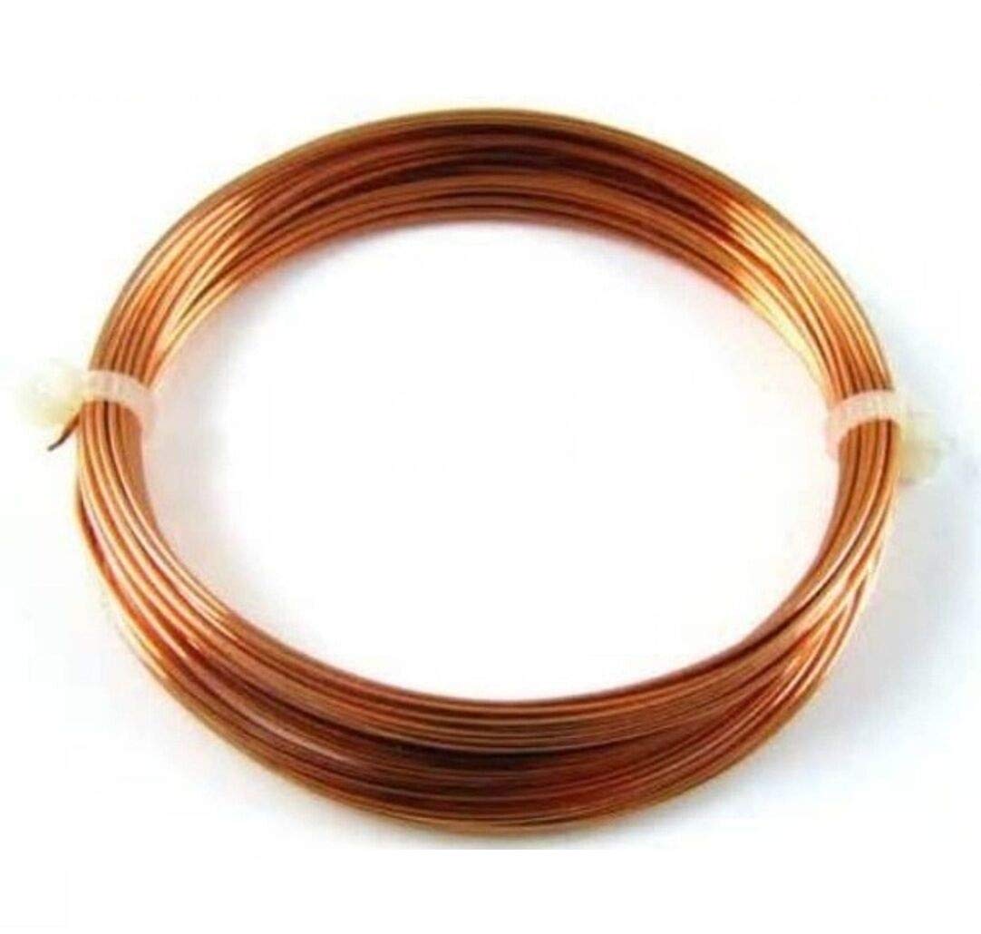 26 Ga / 50 Ft. Dead Soft Copper Wire Craft - Hobby - Jewelry Making - Wire Wrapping