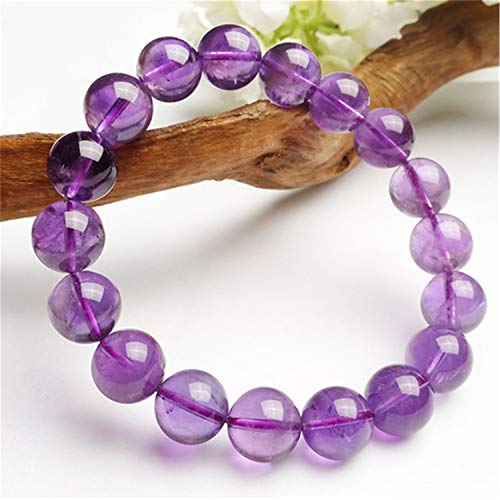 Améthyste naturelle véritable 12mm perles de quartz violet authentique de qualité supérieure