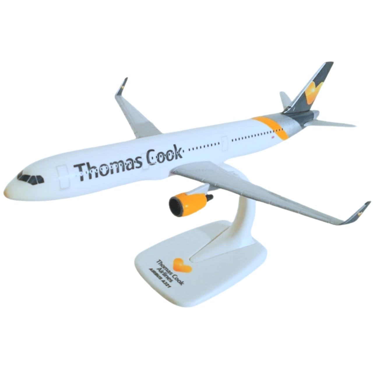 Thomas Cook PPC PP-TCOOK-A32 Airlines Airbus A321 1:200 Scale Snap-Fit Model Aircraft