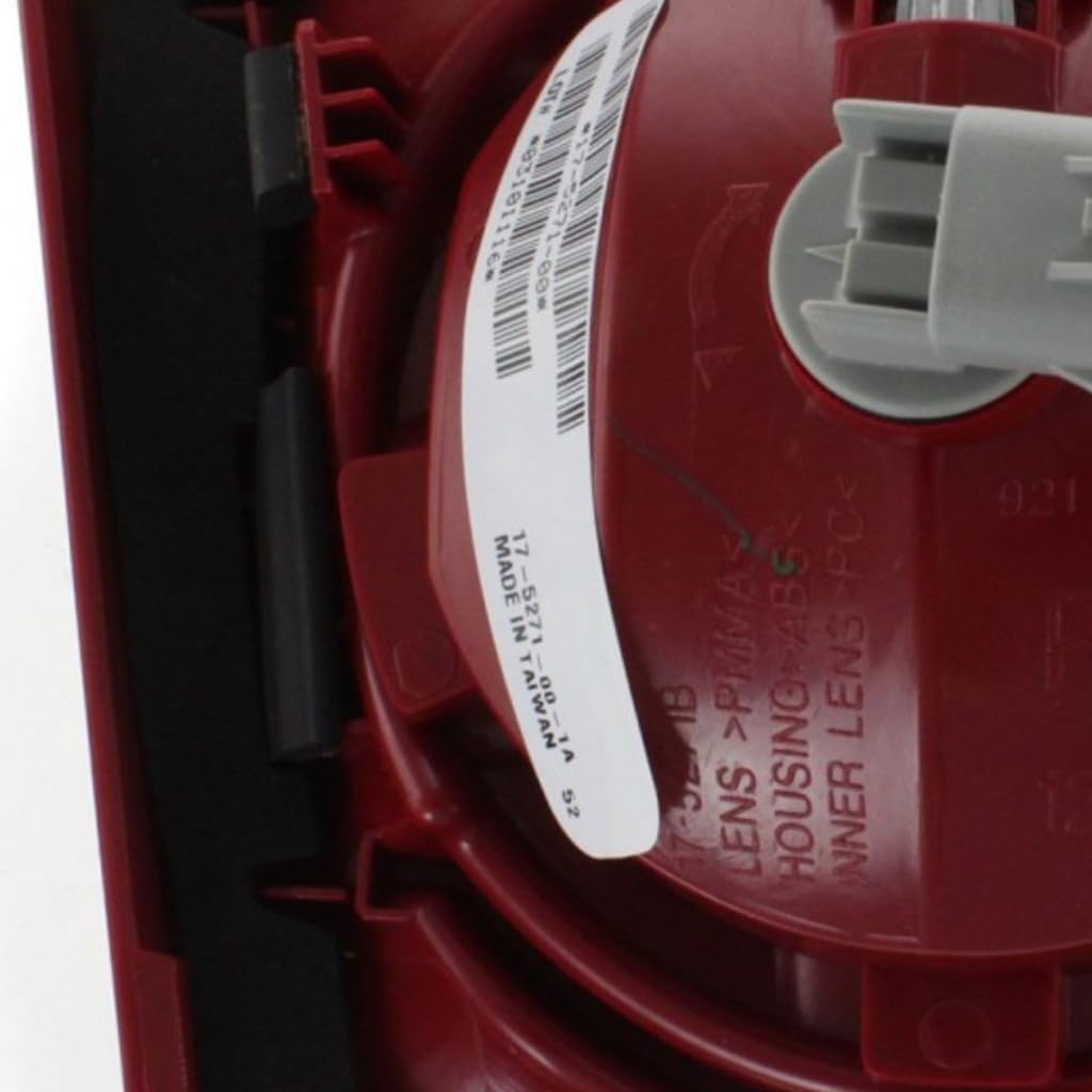 For Chevy Malibu 2008-2012 Inner Tail Light Assembly Passenger Side CAPA Certified | GM2883109 | 15271121