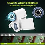 Digital-Microscope1200X-USB-MicroscopeCoin-Magnifier-with-6-Adjustable-LED-Lights-2-LCD-Screen-Microscope-for-Adults-and-Kids-32GB-SD-CardPhoto-and-Video-Mini-Microscope