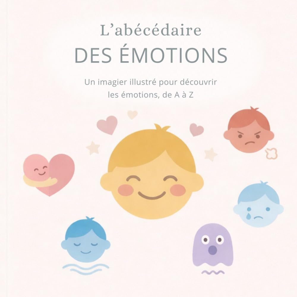 L'abécédaire des émotions: Un imagier illustré pour découvrir, comprendre et exprimer les émotions, de A à Z