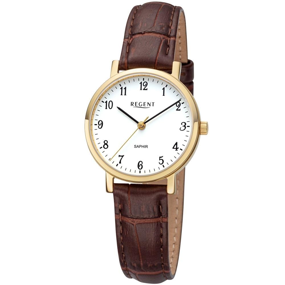 REGENT Damenuhr mit Saphirglas 12100786