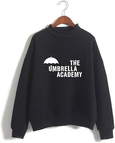 zedale The Umbrella Academy TV Series Umbrella Print Coreano Suelto Suéter  Tops ins Marea Mujeres/Hombres Sudadera de cuello alto Casual Cuellos de  tortuga: Amazon.es: Ropa