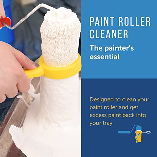 Paint Roller Cleaner - Reduce Paint Waste and Expertly Clean Your Rollers - for Commercial and Home Use - Simple and Easy to Use - Fits Most Paint Rollers (1)