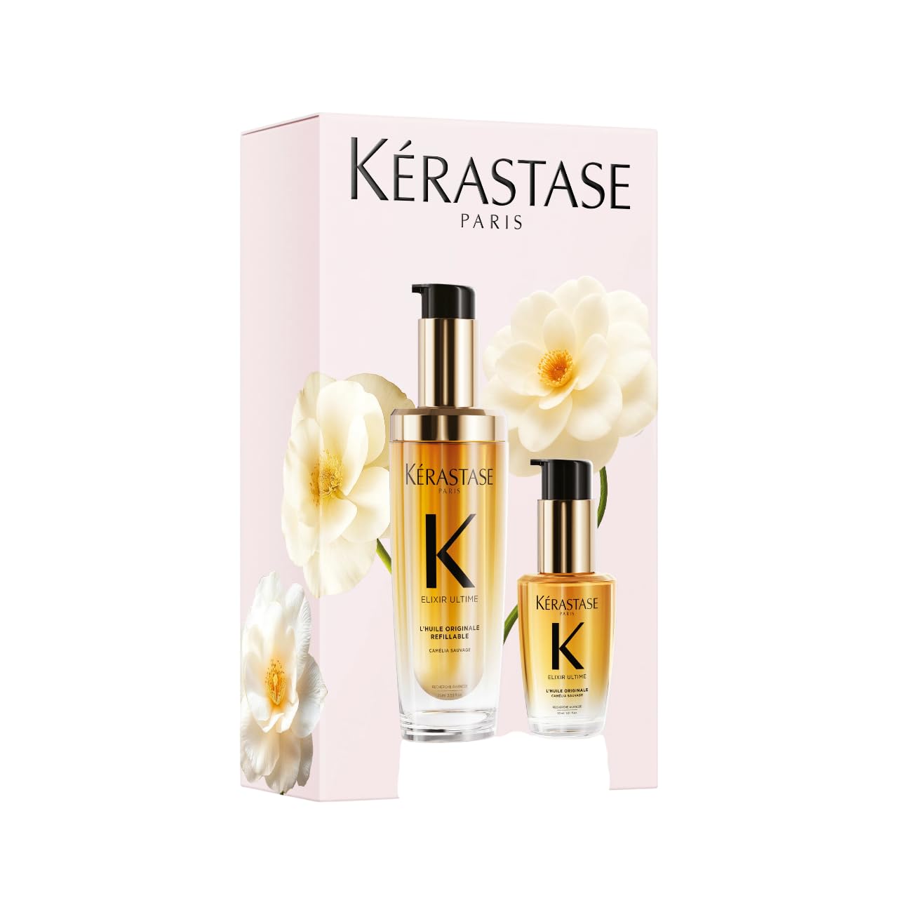 Kérastase Elixir Ultime Duo Spring Set – Coffret cadeau pour tous les types de cheveux