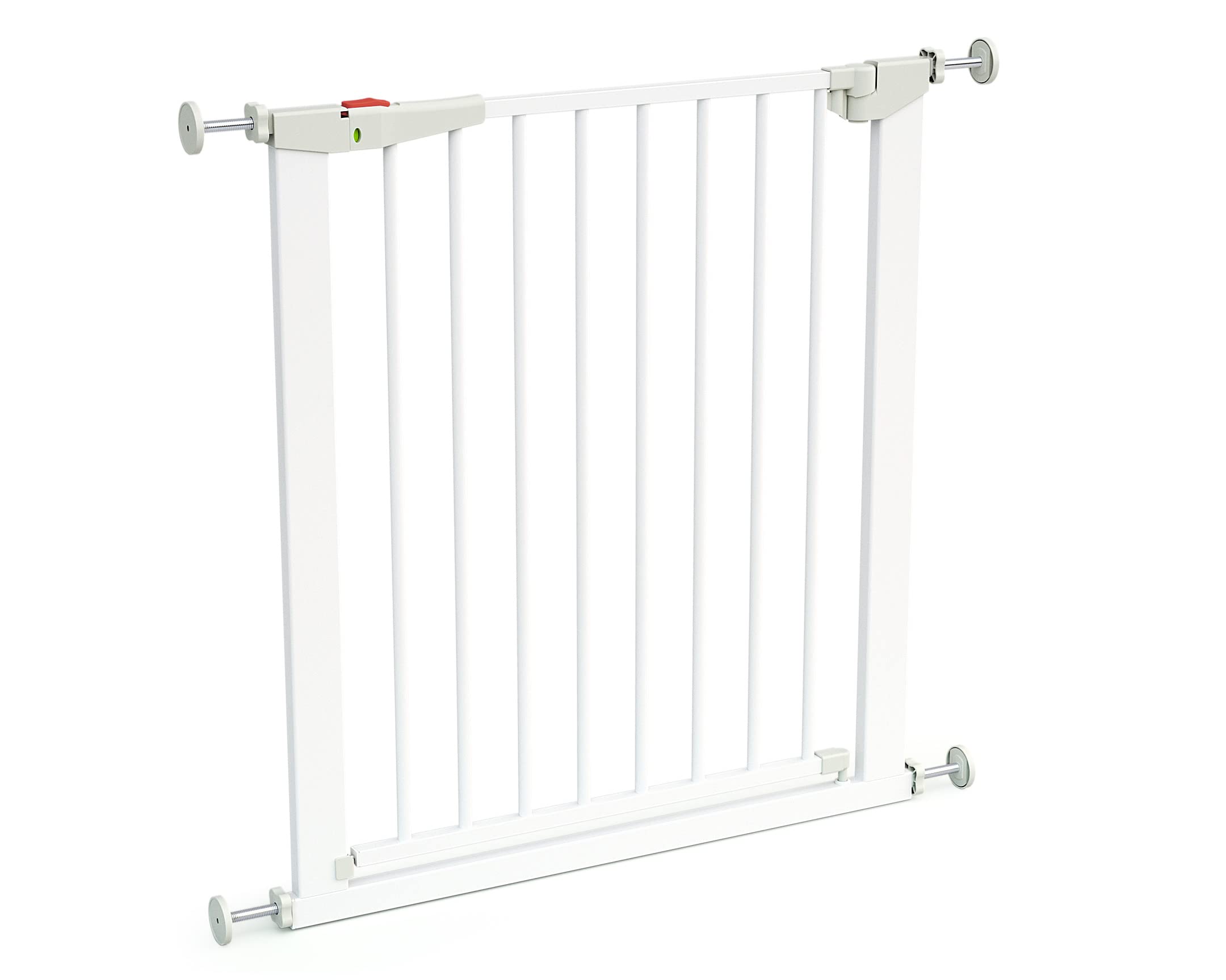 WEBABY - Barrera de Seguridad Blanca MOBI con 1 extensión