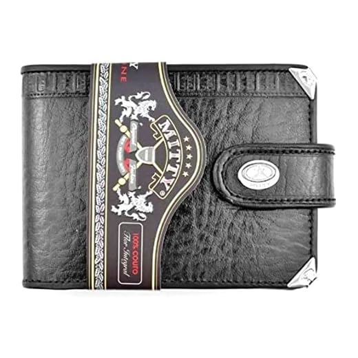 Carteira Masculina Mitty Couro Legítimo - M21f (Preto)