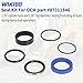 WIKIBB Seal Kit 87311846 for Case IH & New Holland Loaders Hydraulic Cylinder Repair 1.75'' Bore & 1.38'' Rod | 6-pc Nitrile Seal Replacement Set