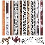 HTVRONT Leopard HTV Heat Transfer Vinyl - 11 Packs Cheetah Iron on Vinyl, Easy to Cut & Weed Pattern HTV for T-Shirts - 12x10in Printed HT