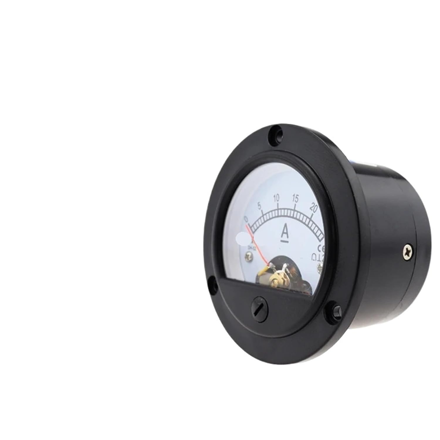 DH-52 DC Ammeter Circular Meter Pointer Analog Instrument Measuring 1Pcs(20A)