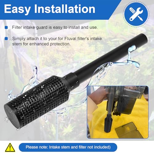 Image of Magluv Aquarium Filter Intake Guard Fit for Fluval 306 /307 /406 /407 Intake Filter - Fish Tank Filter Intake Cover Protects Aquatic Life