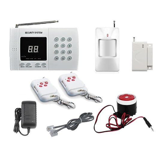 99 Zones Wireless Home Office House Security Burglar Alarm System PIR Motion Sensor Auto Dialer Password