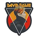 C&D Visionary David Bowie Triangle Sun Patch, Multi Color