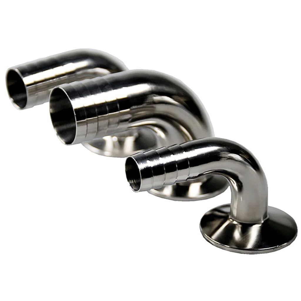 Raccordo sanitario in acciaio inox SUS304 a gomito da 90 Raccordo sanitario in acciaio inox SUS304 a gomito da 90