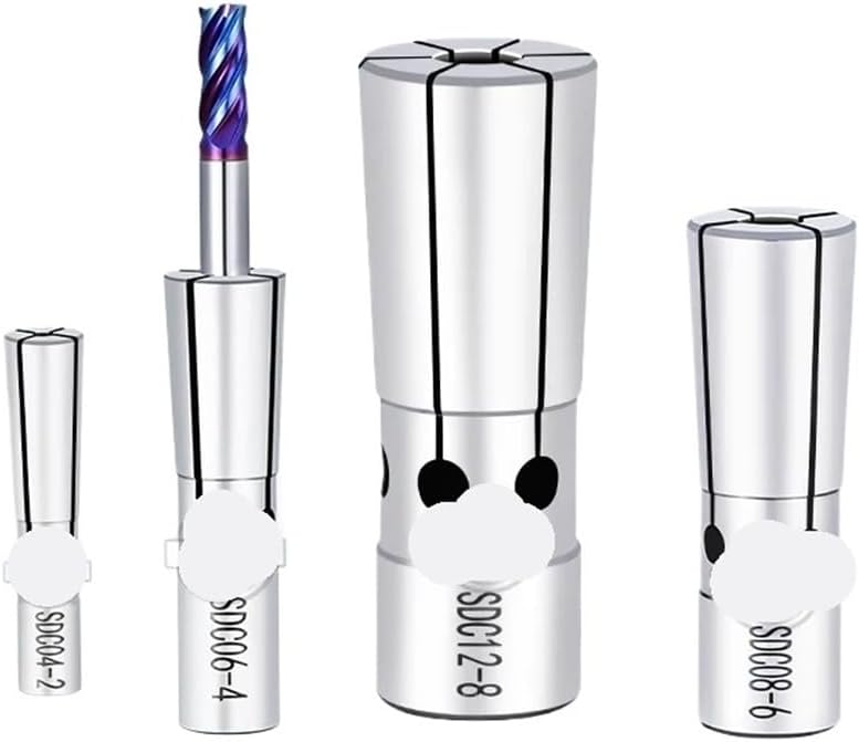 C20 C16 Tool Holder DC Collets Pull Back DC04 DC06 DC08 DC12 Collet Chuck BT30 BT40 SK40 HSK63 Tool Holder Bracket Tool Collet(DC08-9mm)