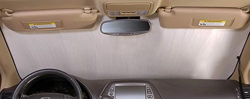 Miniatura 6 de Intro-Tech Automotive FD-83-R - Parasol plegable para parabrisas para Ford F-150 modelos 2004-2008, color plateado