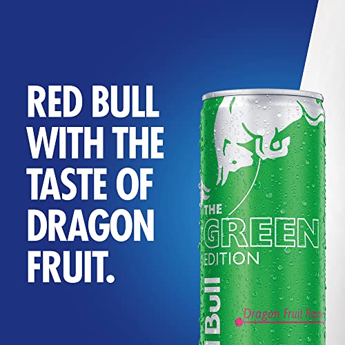 Image of Red Bull Energy Drink, The Green Edition, 250 ml (24 Pack)