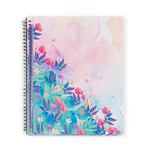 Simple Planner 2023-2024 Academic Planner - Ensight - 8.5 X 11" With Tabs, Weekly And Monthly Calendar, Business, Student Or Personal Day Planner For Women With Storage Pockets, Notes Pages, Thick Paper Runs July 2023 - June 2024 (Watercolor) #TOP6
