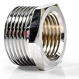 badewannen armatur adapter Materialien Metal Farbe Silber