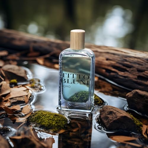 Miniatura 6 de Titto Bluni - Uomo, Estuche Regalo Hombre De 75 Ml, Colonia After Shave Gel De Baño, Eau De Toilette Masculina, Aroma Frutal Amaderado, Fragancia Fresca, Elegante Y De Larga Duración