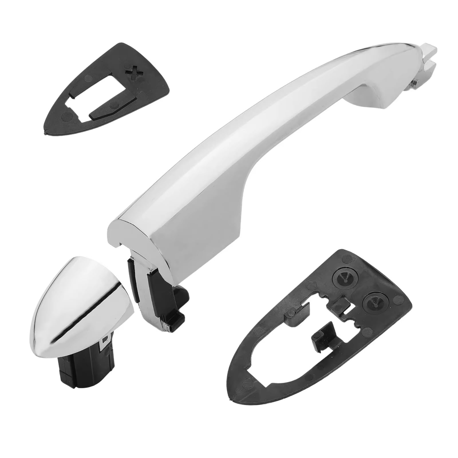 Acarking One Color Car Exterior Door Handles Compatible With Alfa For Romeo For Mito 2008 156099956 Car Right Passenger Side Outer Door Handle Without Hole
