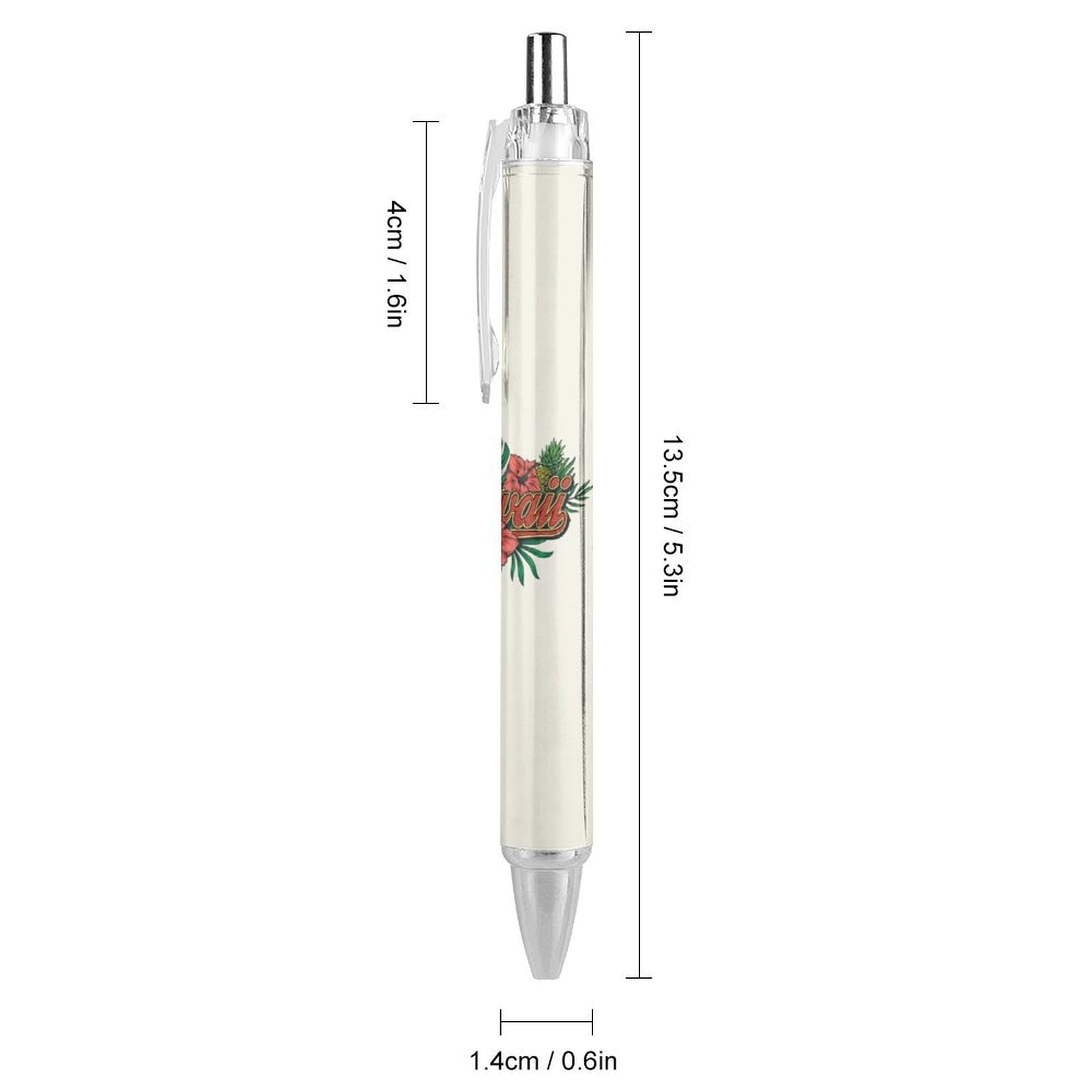 Niapessel Lot De 4 Stylos à Bille Noirs Rétractables à Encre Gel Lisse à Pointe Fine De 0,5 Pour L'école, Le Bureau, Le Soleil, La Lune, Motif Bohème Doré