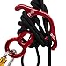 GM CLIMBING 40kN Rescue Figure 8 Descender with Bent-Ear Rappelling Gear Belay Device