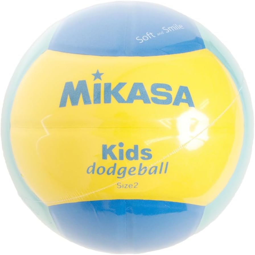 MIKASA CORPORATION Durable and Dodgeball with Cute Color Combinations, Size: 23.79-24.57 in Diameter
