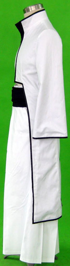 US size Anime Ulquiorra cifer kostium cosplay męski biały kimono garnitur (rozmiar M)
