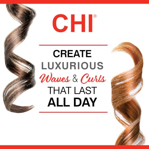 Chi Air Ca1035 Texture Tourmaline Ceramic Curling Iron 1 1/2 Inch, Onyx Black - image 7