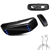 Anti Snoring Devices, Pulse Feedback, Snore Stopper Chin Mounted, 6 Adjustable Modes, Portable Snoring Relief for Home Travel