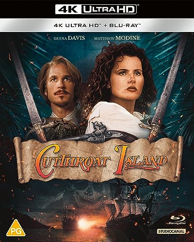 Cutthroat Island 4K Ultra HD [Blu-ray] [Region A & B & C]