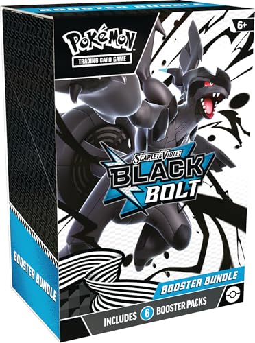 Pokémon TCG: Scarlet &amp; Violet—Black Bolt Booster Bundle (6 Booster Packs)