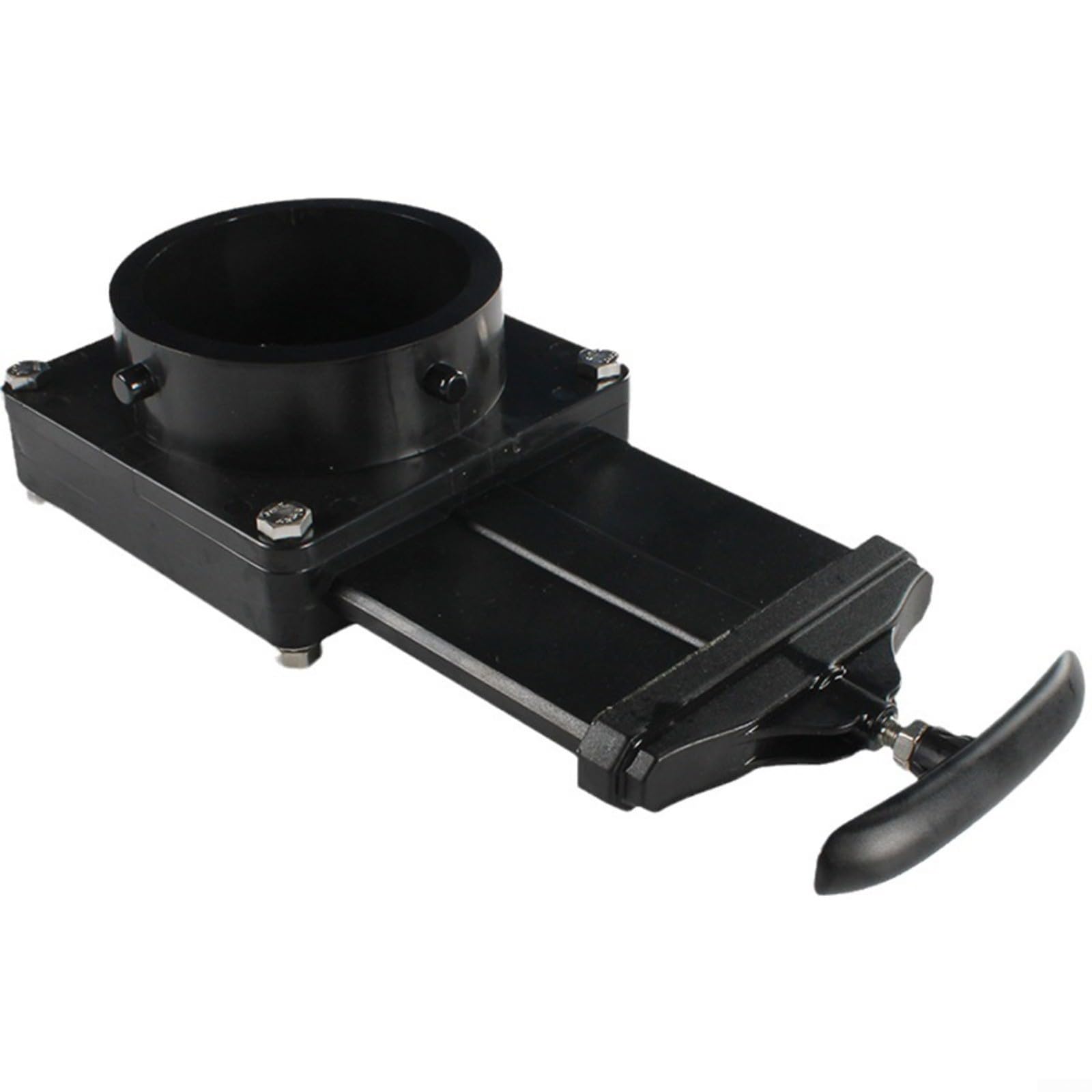 Valvola di scarico dell'acqua nera da 3 pollici per RV Camper Rimorchio Serbatoio di scarico in plastica ABS Parte cancello scarico scarico