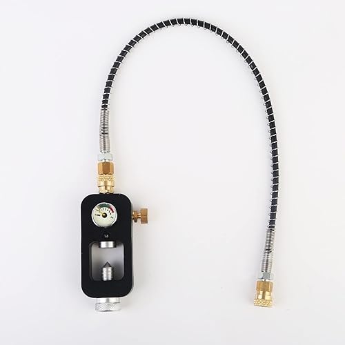 Painball - Adaptador de tanque de buceo DIN a yugo para PCP Airguns HPA, regulador para tanque de co2, adaptador de relleno comprimido