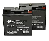 Raion Power 12V 18Ah Replacement AGM Battery for Jump N Carry JNC770R - 2 Pack