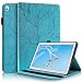 Produktbild L&Btech Hülle für Lenovo Tab M10 HD 10.1'' Premium PU Leder Schutzhülle TB-X505F/L Tasche Flip Brieftasche Case mit Standfunktion für Lenovo Tab M10 10.1'' TB-X605F/L, P10 TB-X705F/L, Türkis