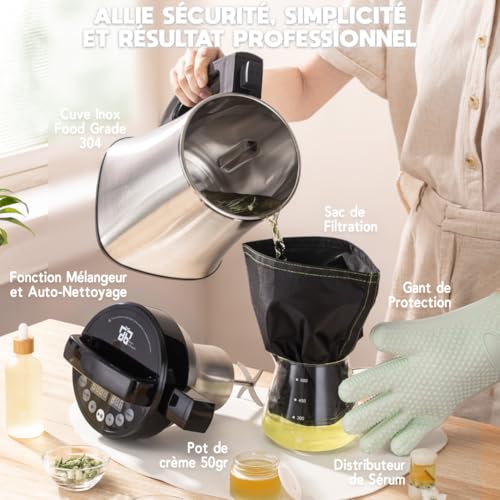 Extracteur botanique basse température BloomLab pour préserver le totum