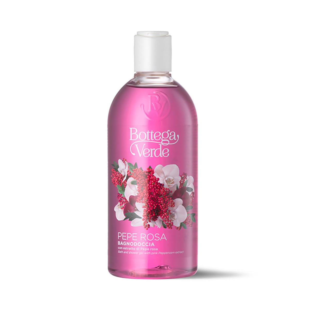Bottega Verde - Cofanetto Regalo Pepe Rosa, con Bagnodoccia 400 ml e Crema Corpo 200 ml, Profumo di Pepe Rosa e Vaniglia, Idea Regalo