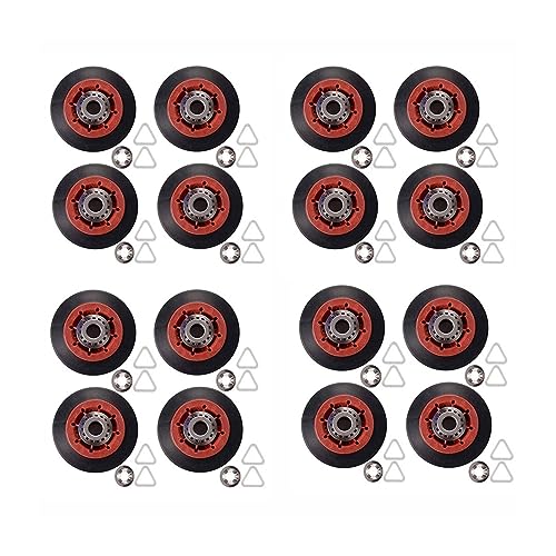12PCS Roller Drum Dryer Fit Compatible for Kenmore - 8536974 Replaces, 8536973, W10314171, WPW10314173, PS11752609