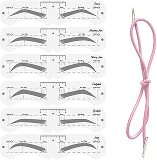 Juego de 24 cejas con banda elástica, kit par...