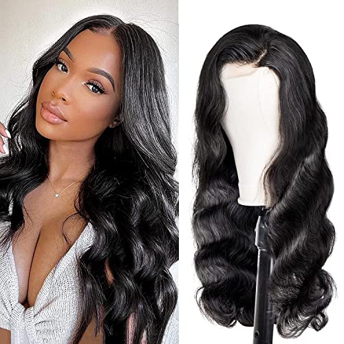 body wave human hair lace wigs (8inch, 13x4 lace wig)