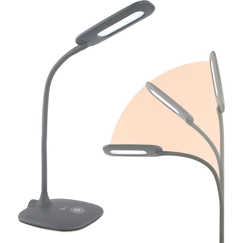 11/mo Finance OttLite LED Soft Touch Desk Lamp 3 Brightness